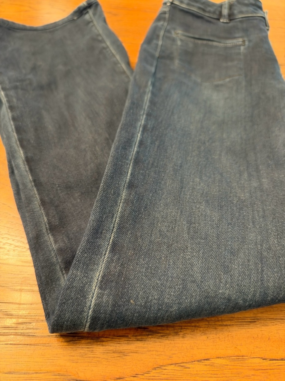 Pilcro Anthropologie Dark Wash Bootcut Straight Jeans Size 26 French Girl Chic - Picture 15 of 15